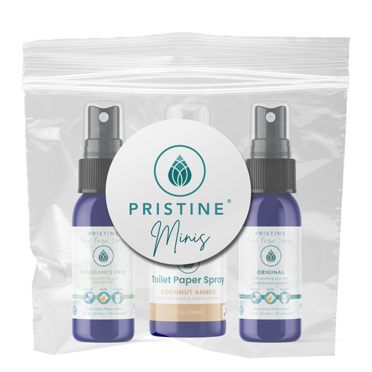 On-the-Go Potty Trio - Mini Spray Sample Pack