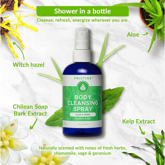 Body Cleansing Sprays Body Cleansing Wipe Alternative Body Mist